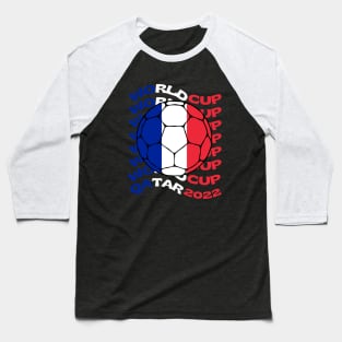 France World Cup 2022 Baseball T-Shirt